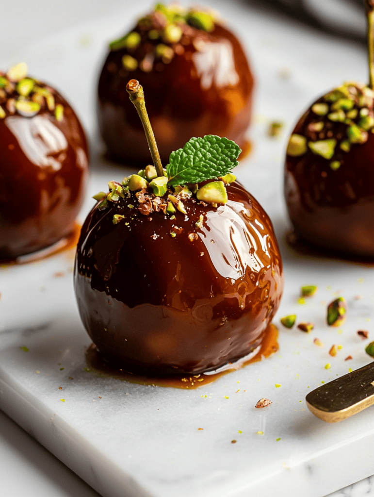Halloween Poison Toffee Apples: A Spooky Candy Craft