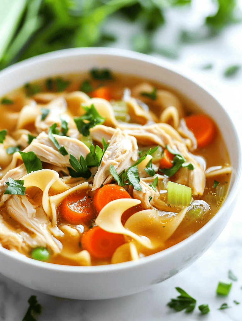 Soup for the Soul: The Ultimate Chicken Noodle Revival