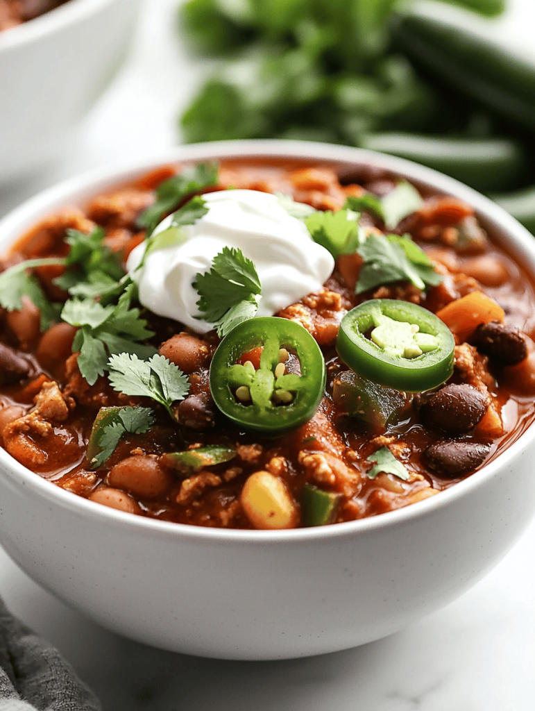 The Unconventional Twist on Turkey Chili You Never Knew You Needed