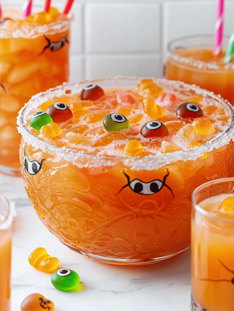 Wickedly Whimsical Halloween Monster Mash Punch