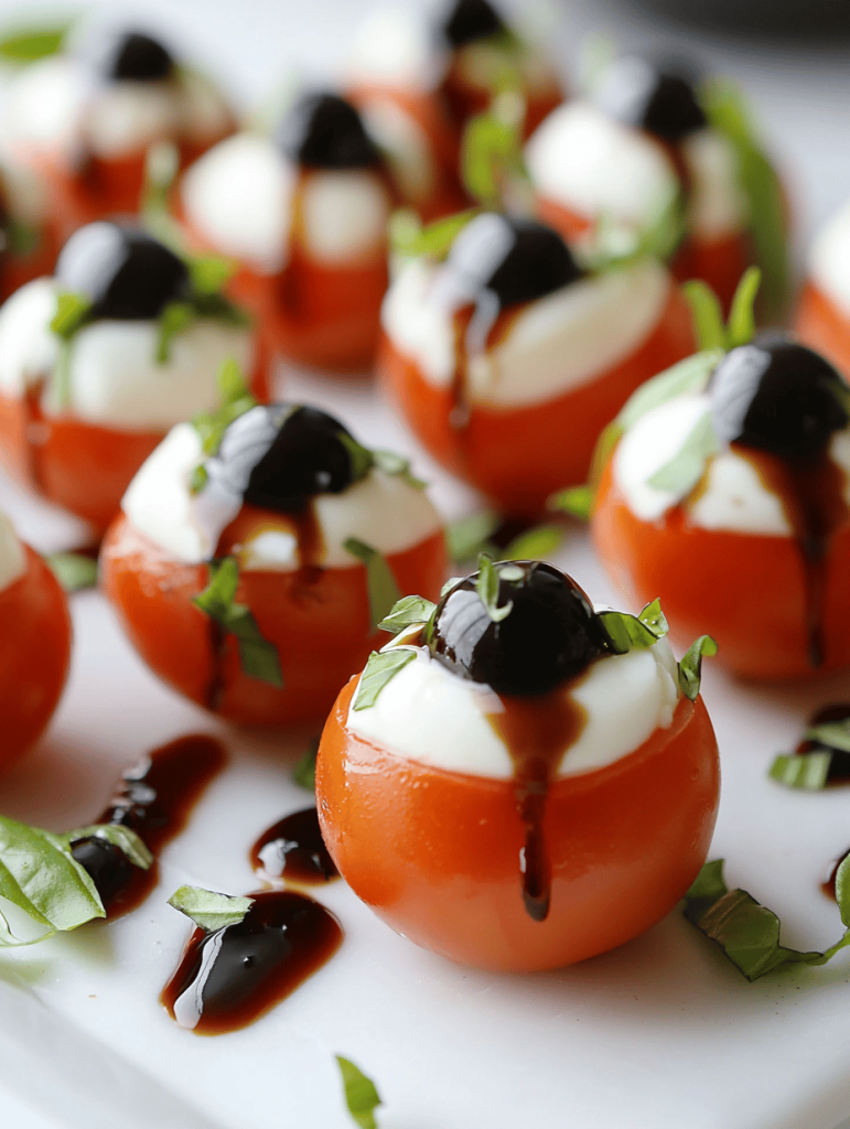 Spooky Charm: Halloween Eyeball Caprese Bites That Will Haunt and Delight