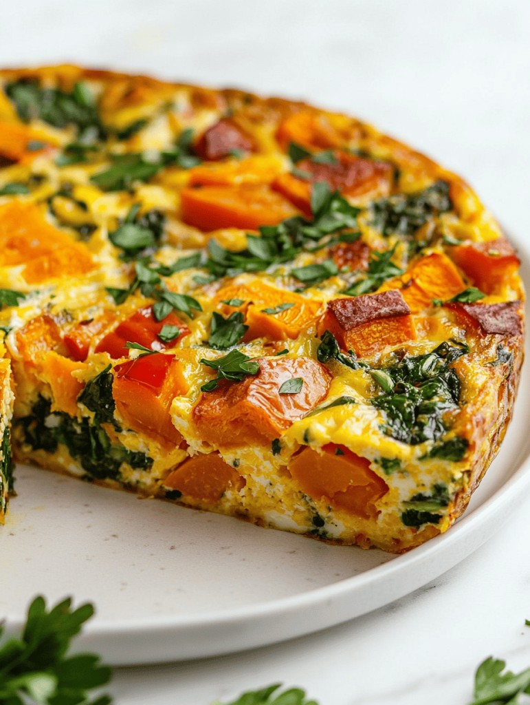 Falling for Fall: The Ultimate Cozy & Unusual Frittata Twist