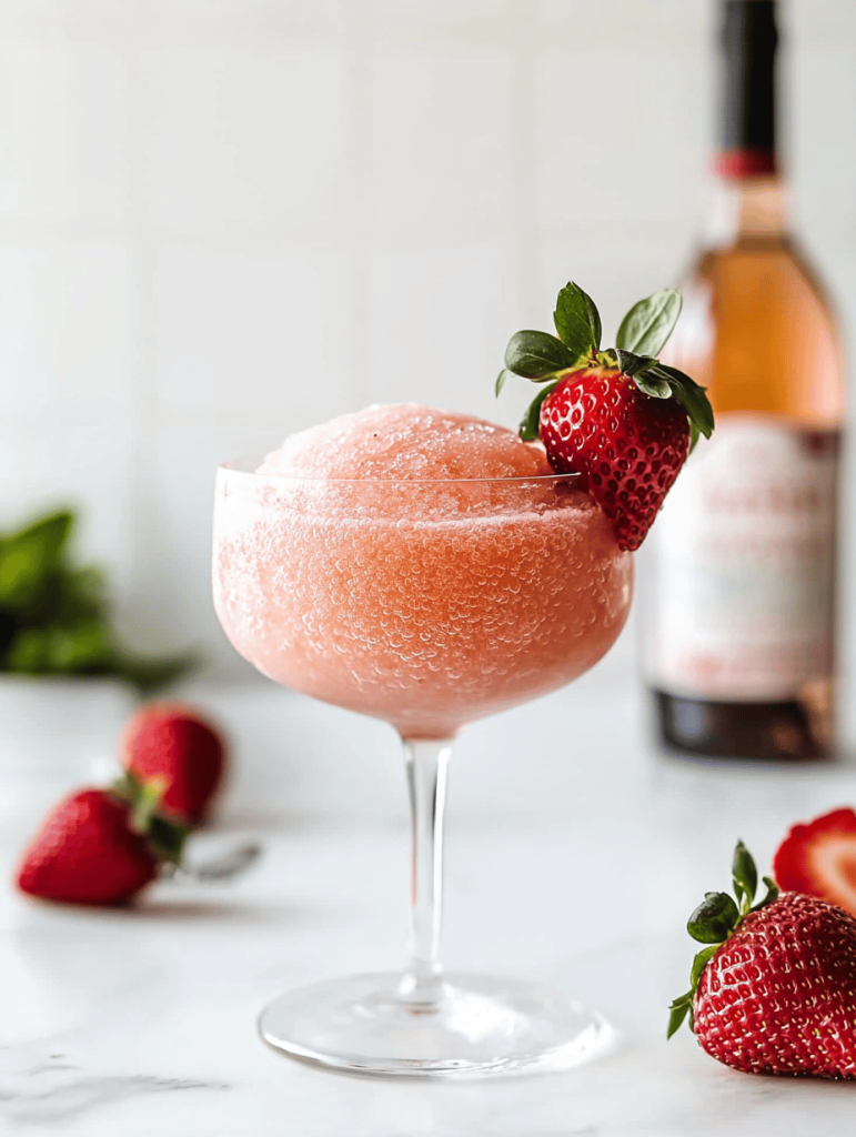 Chill Out with the Unexpected: Rosé Wine Slushie Secrets