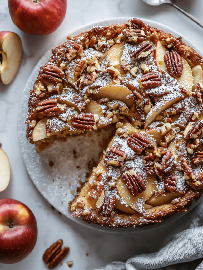 The Enchanting Tale of Spiced Apple Cake with a Twist