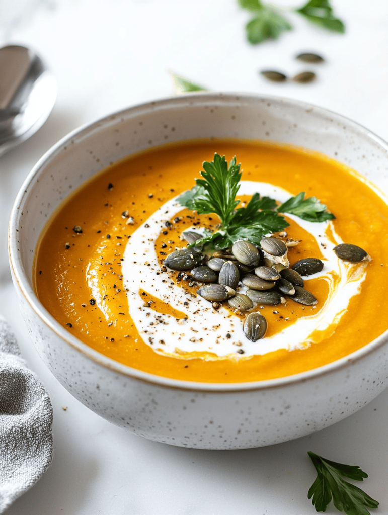 Unveil Autumn’s Secret with Easy Fall Roasted Pumpkin Soup