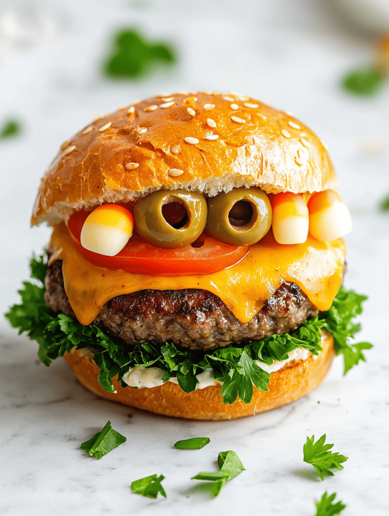 Halloween Monster Burgers: Spooky Weeknight Wonder