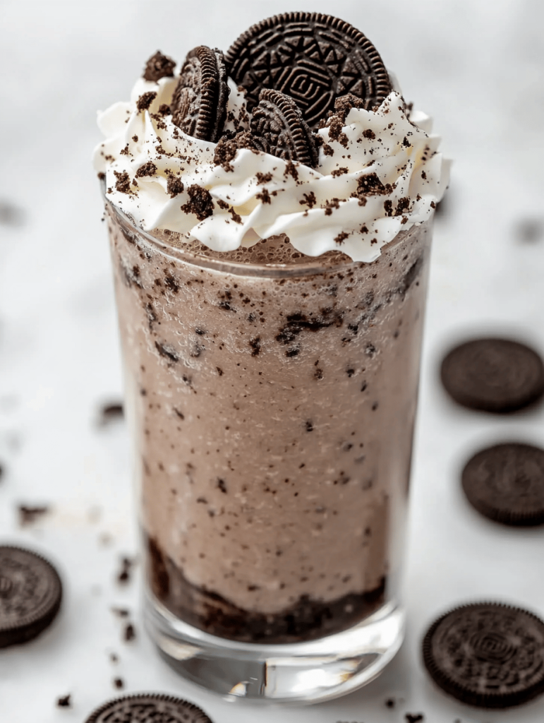 Oreo Slushie: A Nostalgic Crush on Frozen Cookies