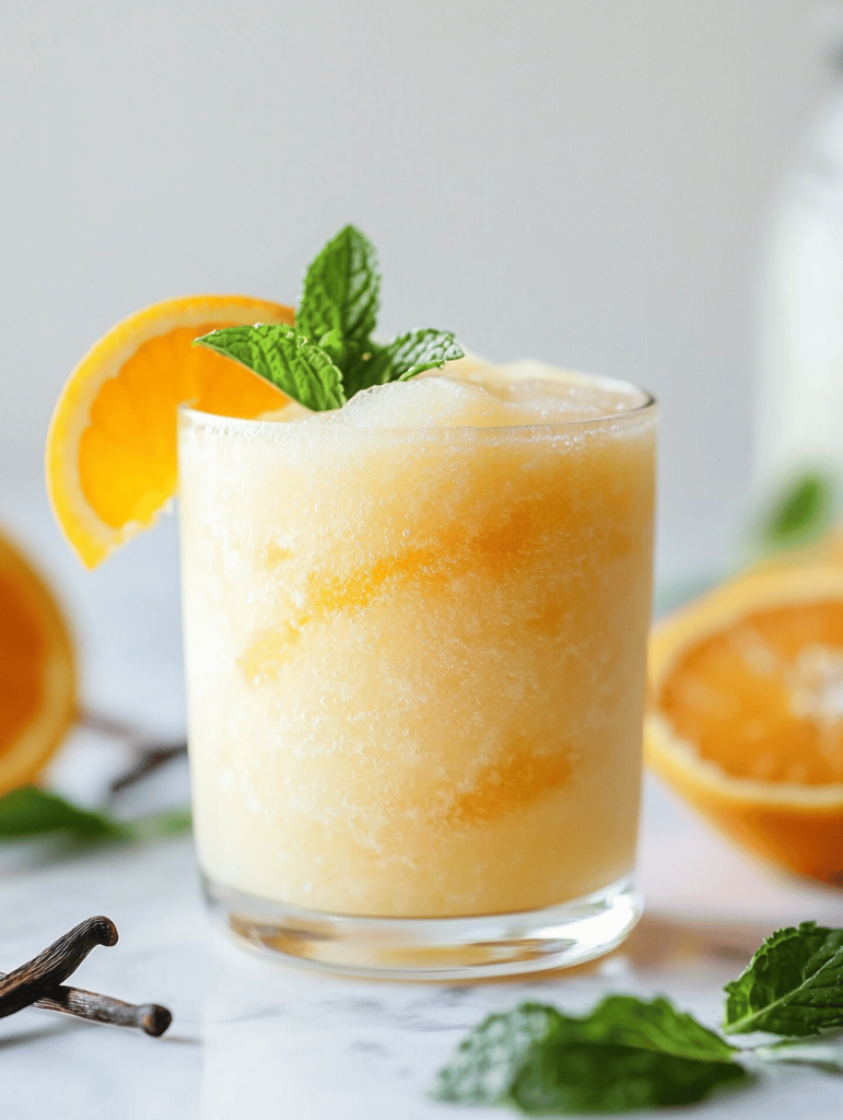 Chill Out with an Unusually Elegant Vanilla Slushie
