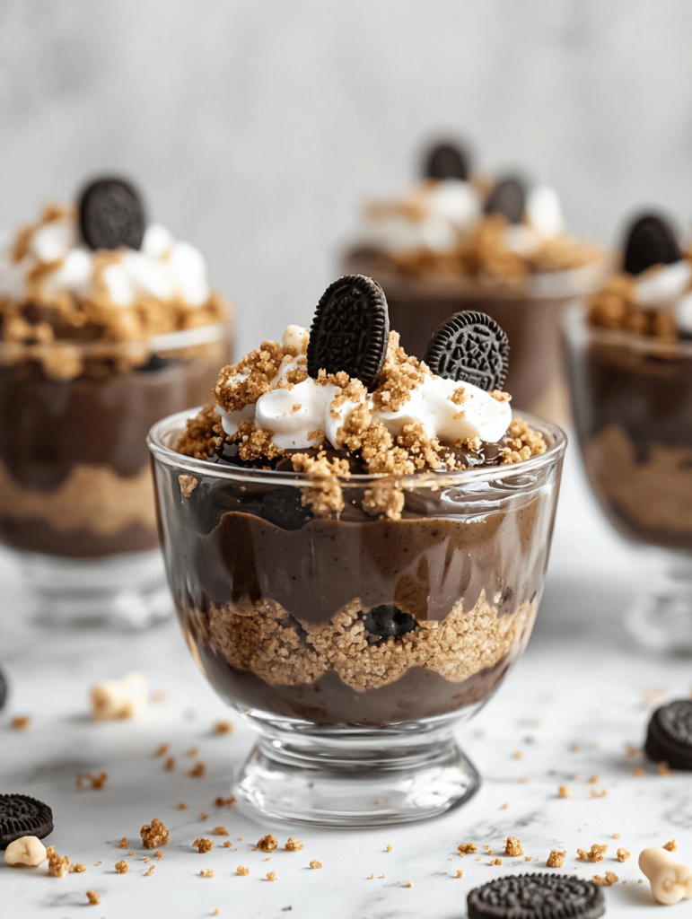 Spooky Sweetness: Halloween Graveyard Pudding Cups That Haunt and Delight
