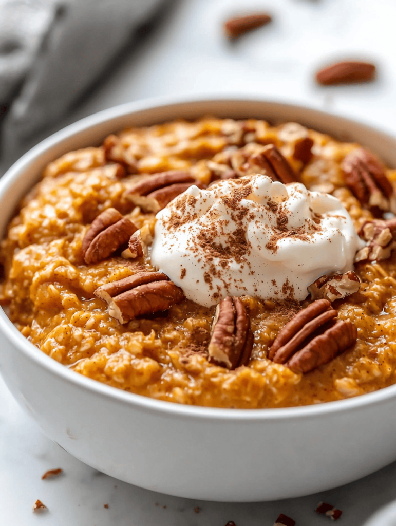 Transform Your Morning with Creamy Pumpkin Oatmeal Spice It Up