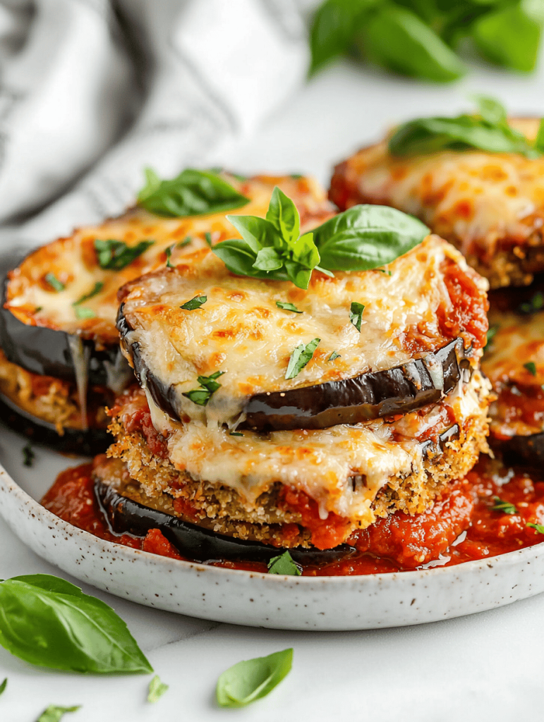 Eggplant Parmesan with a Crispy Twist: Reinventing Comfort Food