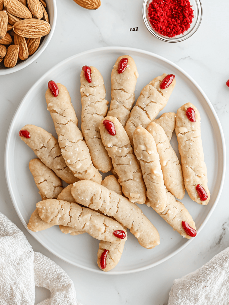 Spooky Witch Finger Cookies That Trick and Delight