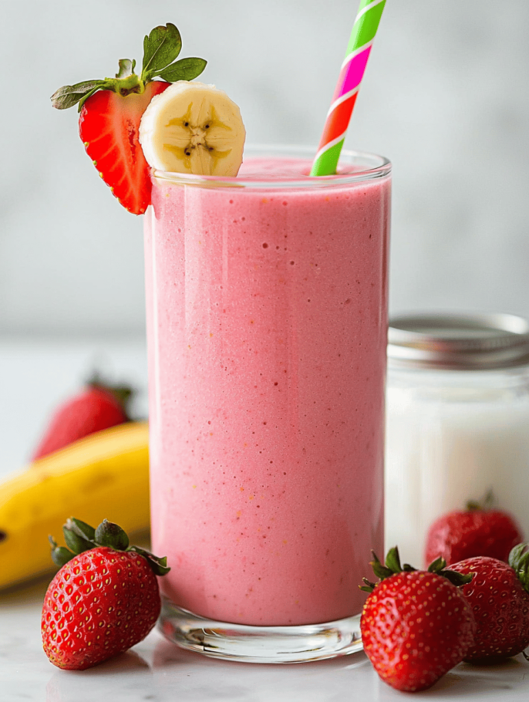 The Unexpected Nostalgia of a Strawberry Smoothie