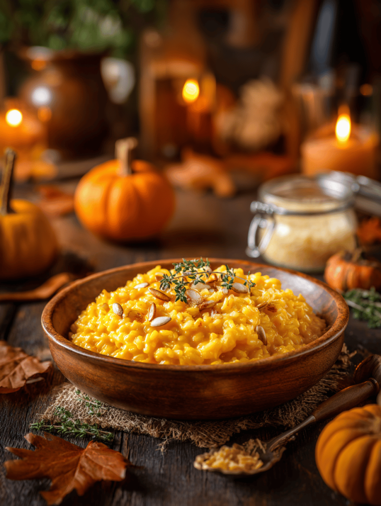 Pumpkin Risotto: A Cozy Twist for Autumn Nights