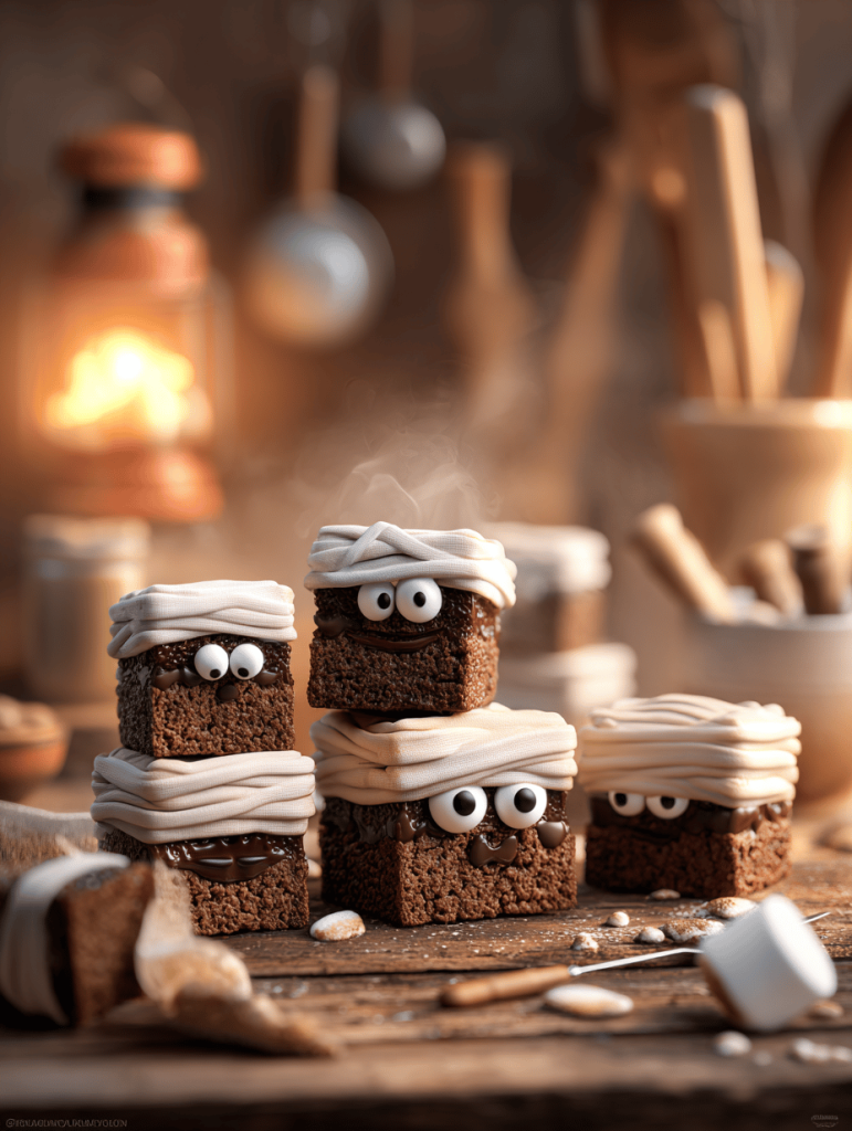 Spooky Good: The Secret Charm of Mummy Brownies