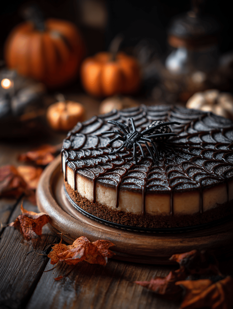 Web of Wonder: The Spiderweb Cheesecake Trick