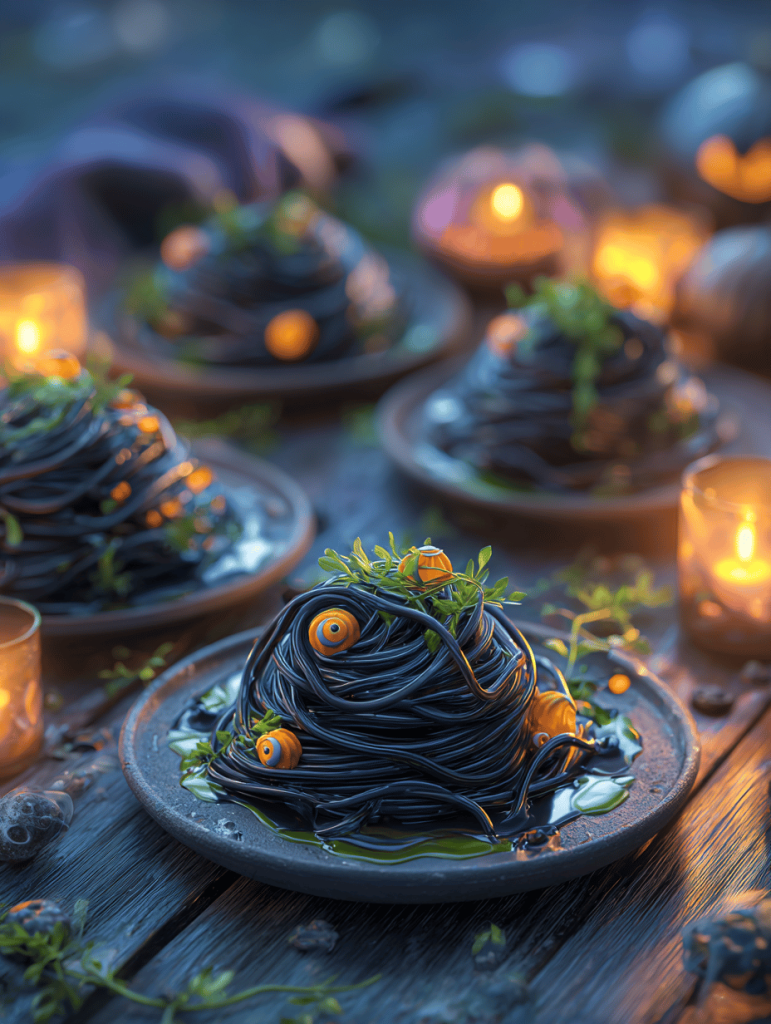 Haunted Pasta: A Spooky Twist for Halloween Night