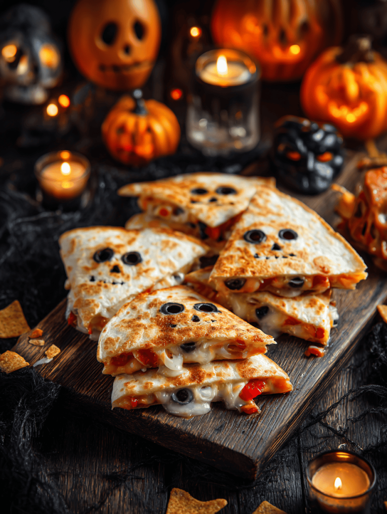Spooky Good Halloween Quesadillas with a Twist