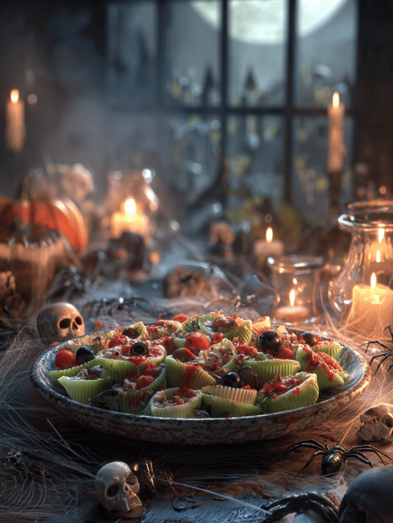 Creepy Stuffed Shells: A Halloween Trick or Treat for Your Taste Buds