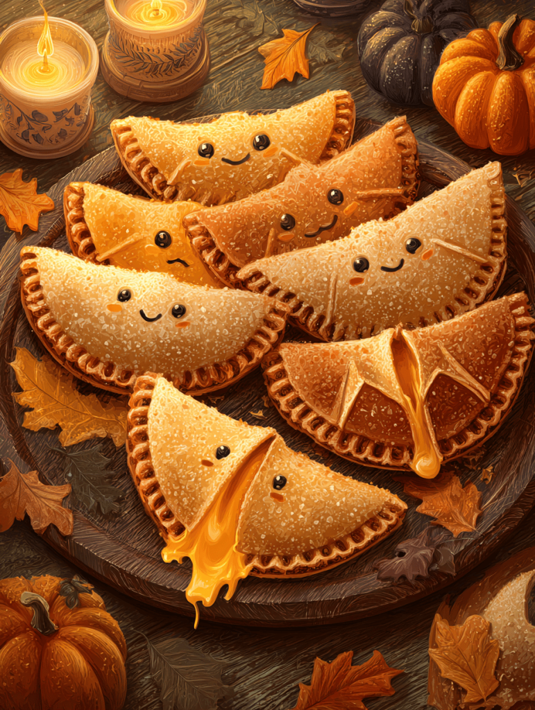 Bat-Shaped Calzones: A Playful Twist for Halloween or Any Night