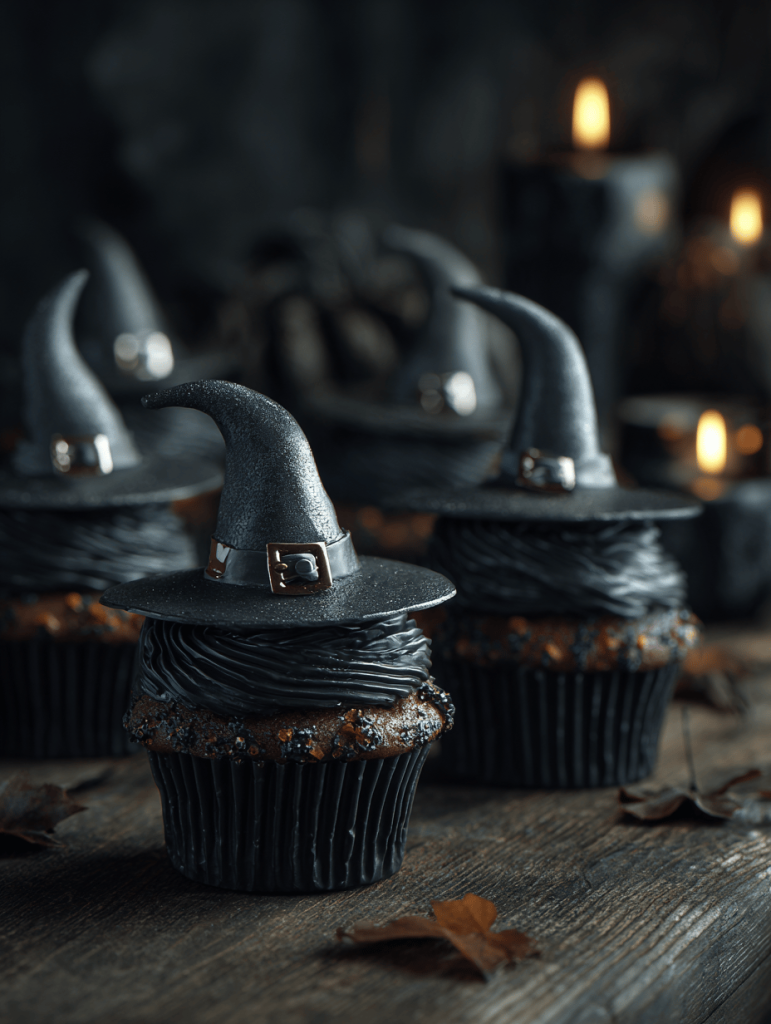 Witch Hat Cupcakes: A Spooky Sweet Spell in Every Bite